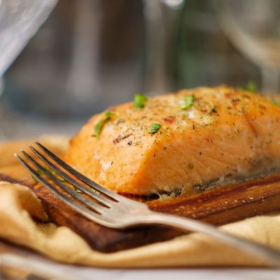 Healthy and Easy Salmon with Dill and Capers