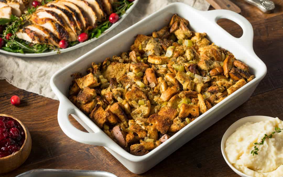 Gluten-Free Classic or Cornbread Stuffing (Dairy-Free, AIRD)