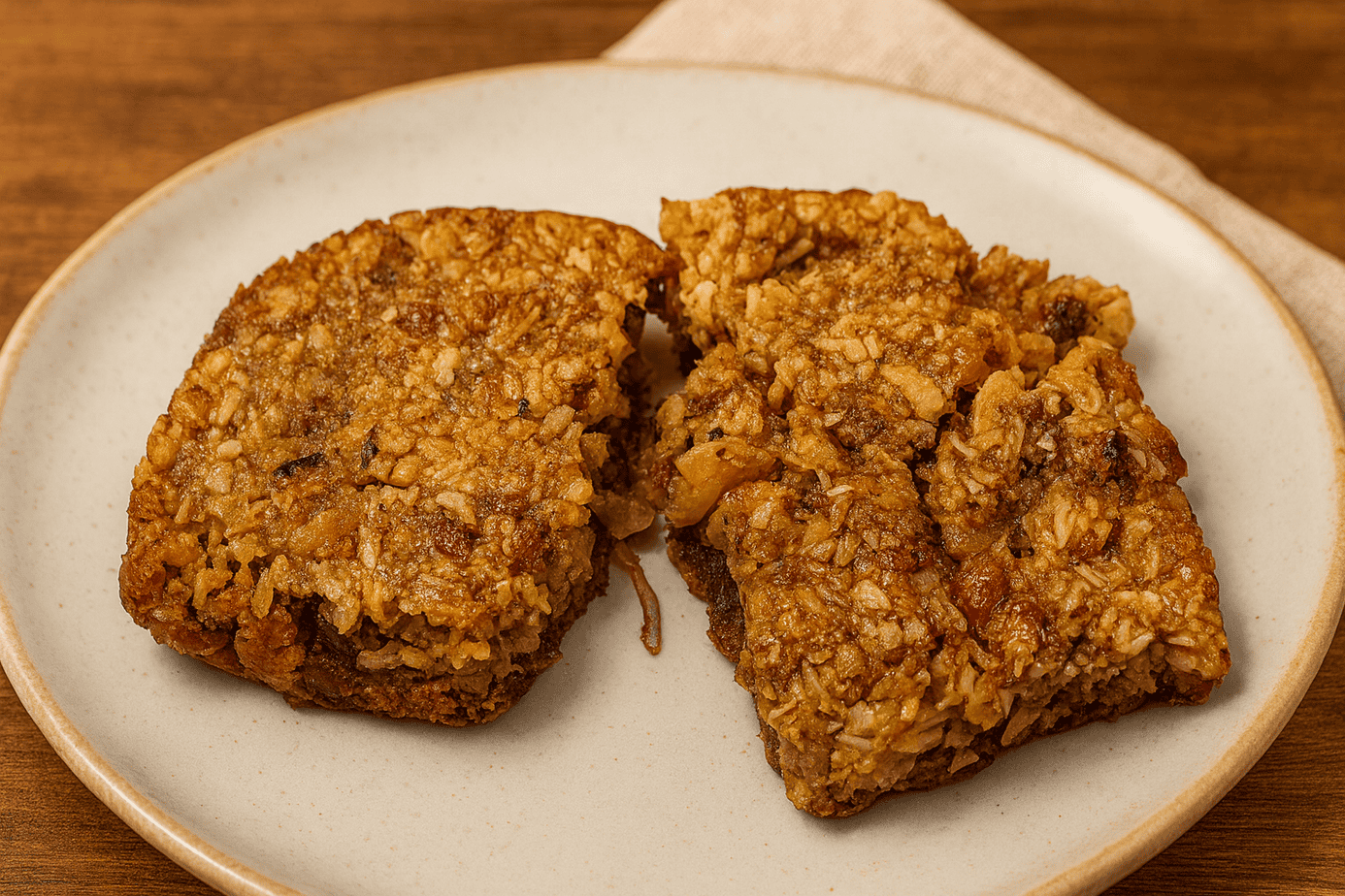 gluten-free-coconut-hazelnut-bars-with-toffee-like-crust Gluten-free coconut hazelnut bars made with a toffee-like almond flour crust and chewy topping of coconut and chopped nuts