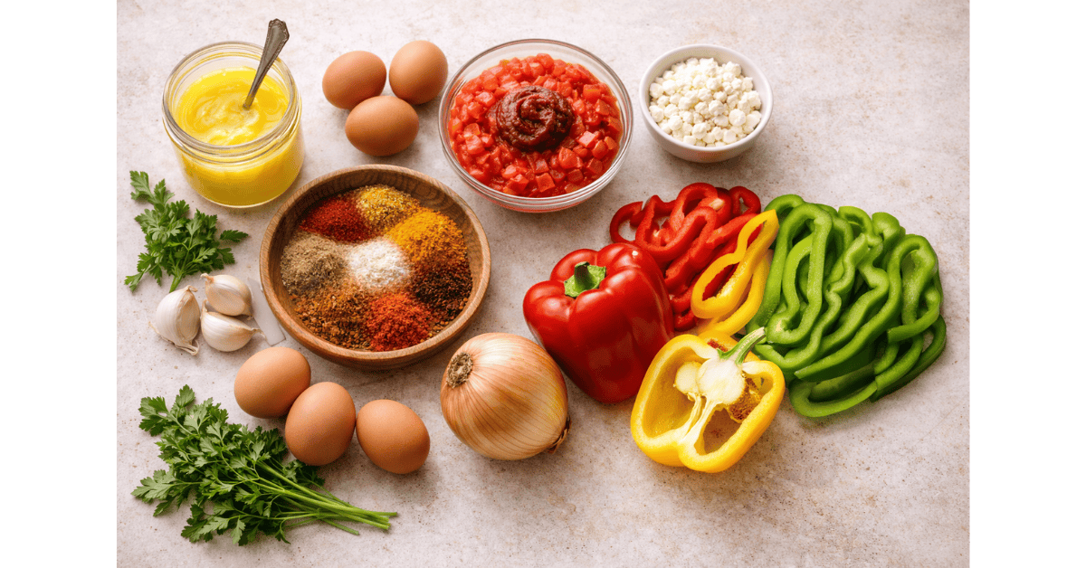 Healthy Shakshuka Breakfast