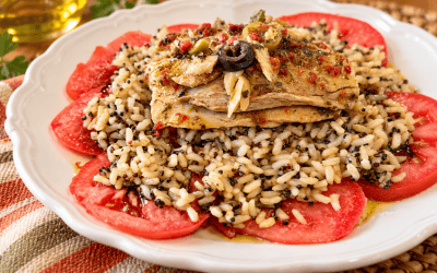 5-Minute Mediterranean Mackerel Plate